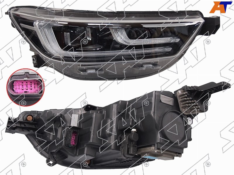 Фара Chery Tiggo 8 Pro 21- (Справа / LED)