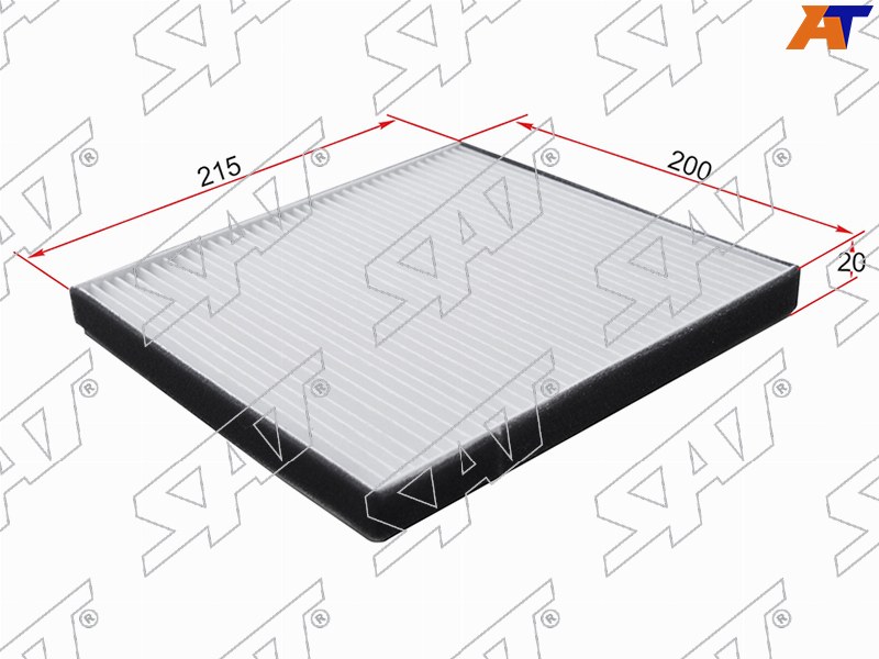 Фильтр салонный Chevrolet Spark 10-16