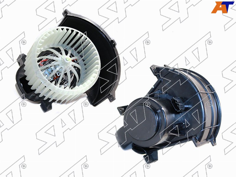 Мотор отопителя салона (Левый руль) Audi Q7 05-15  / Volkswagen Touareg 02-10