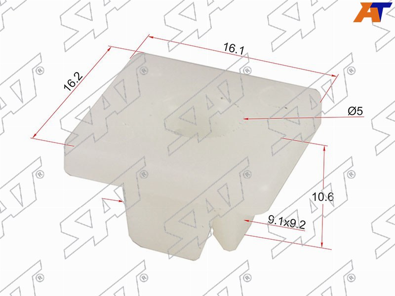 Клипса крепления винта HONDA (Продажа по 10шт)