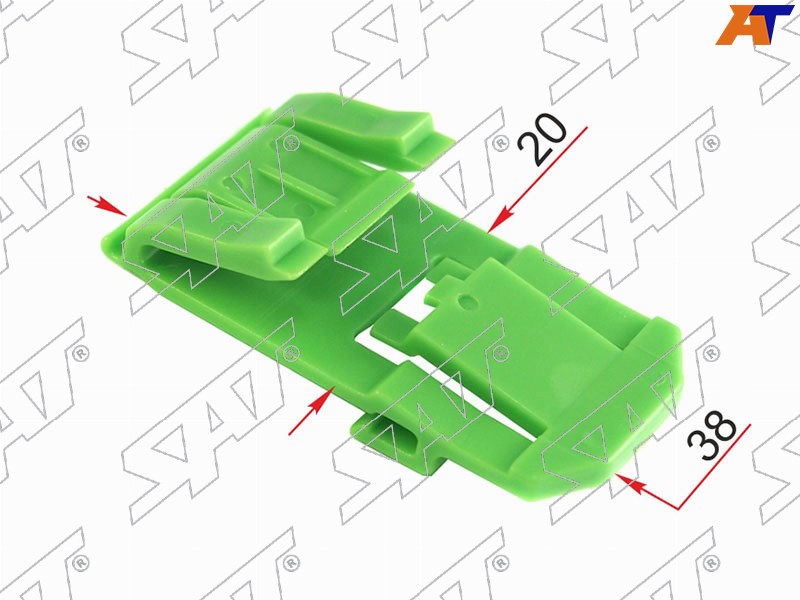 Клипса крепления бокового стекла HONDA CR-V 07- (Продажа по 10шт)