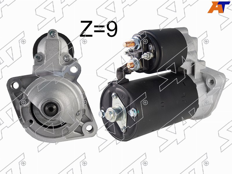 Стартер BMW 3-Series 90-10  / 5-Series 88-07 (1,4 kW / Z=9 / BOSCH(восстановленный))