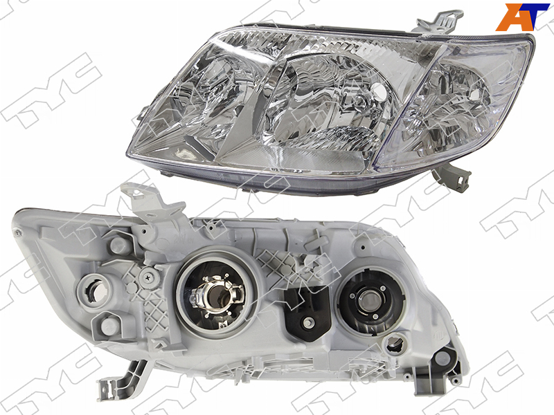 Фара Toyota Corolla Fielder (E120) 04-06  / Corolla JPN (E120) 04-07 (Слева / Галоген / под электрокорректор)