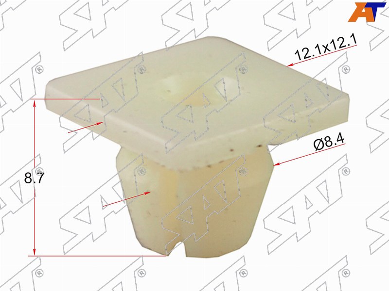 Клипса крепления плафона GM (Продажа по 10шт)