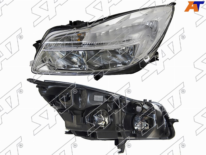 Фара Opel Insignia 08-13 (Слева / Галоген / Ручная регулировка)