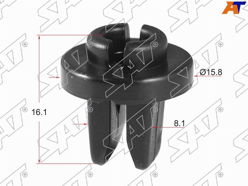 Клипса молдинга HONDA (Продажа по 10шт)