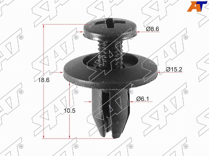 Клипса (HONDA /NISSAN /ISUZU /KIA (Продажа по 10шт))