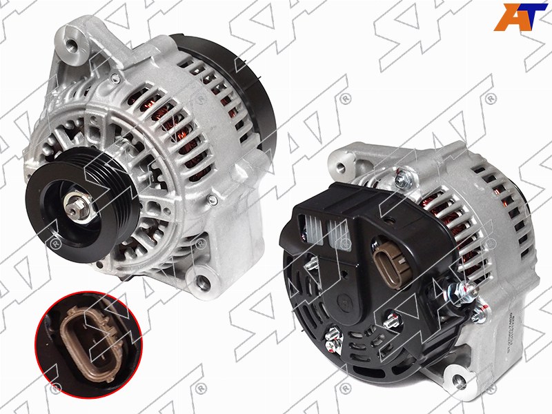 Генератор Toyota RAV4 (XA10) 94-00 / Corona 92-96 (3 /4 /5SFE 12V 80A)