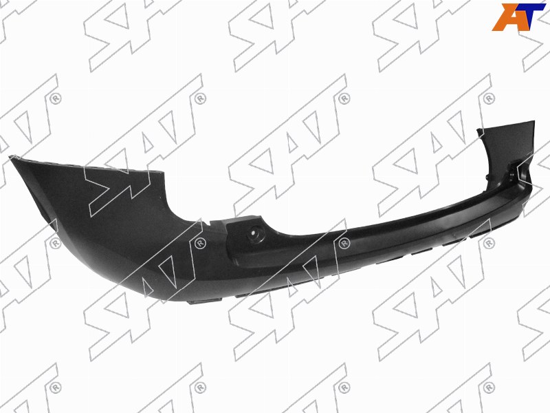 Бампер задний Haval Jolion 20-24 (Верхняя часть / С разметкой под три сонара)