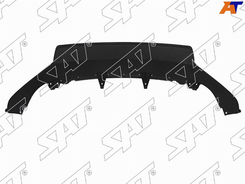 Спойлер бампера Volkswagen Jetta 14-19 (Спереди)