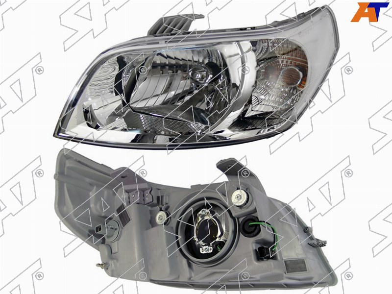 Фара Chevrolet Aveo 05-11 / Daewoo Gentra 05-11 / Ravon Nexia R3 16-20 (Слева / под электрокорректор / 5D HBK)