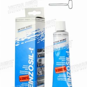 Герметик  силикон прозрачный 70мл от 50 С до 200 С