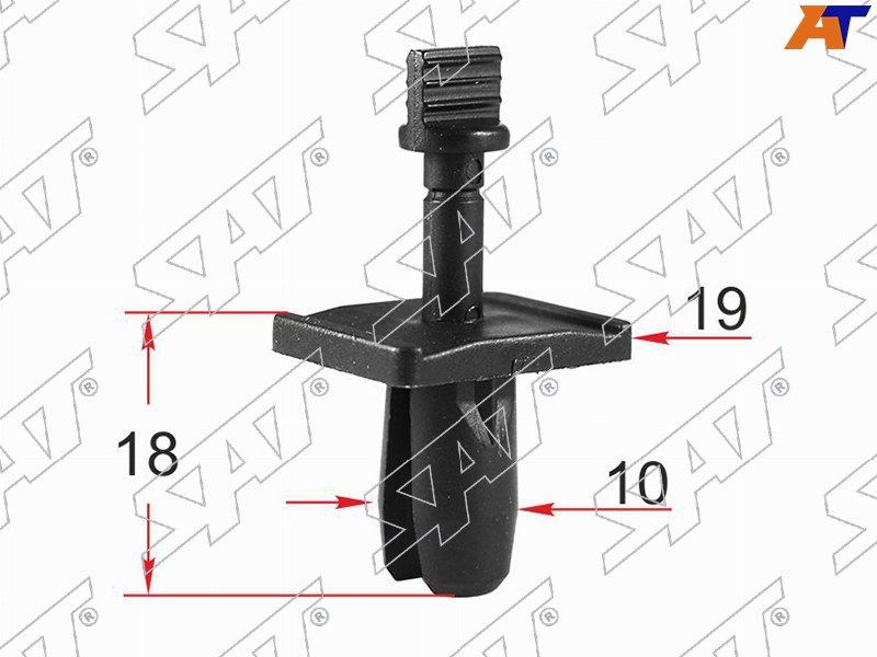 Клипса крепежная GM (Продажа по 10шт)