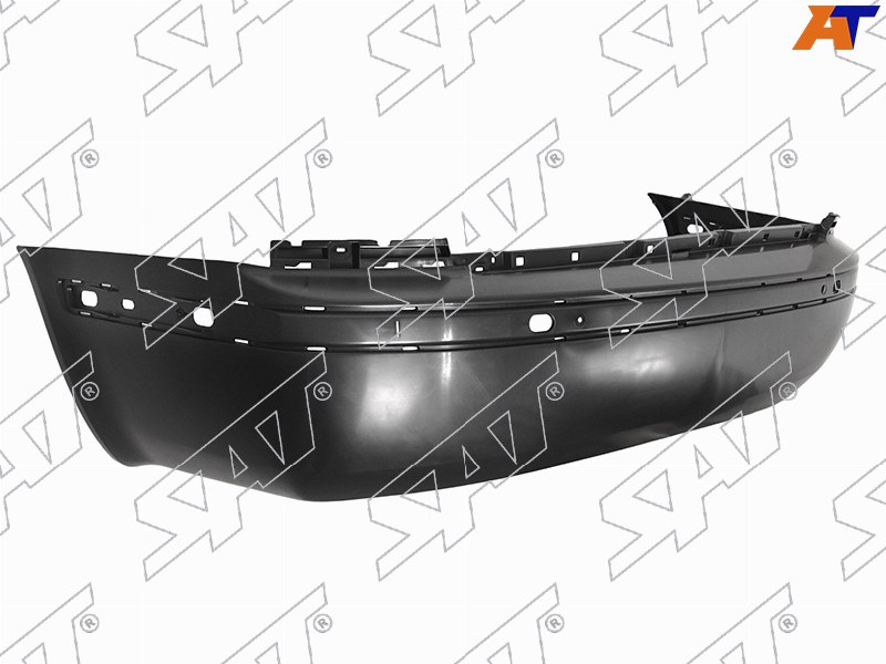 Бампер задний Skoda Octavia 00-10 (Под молдинг(и))