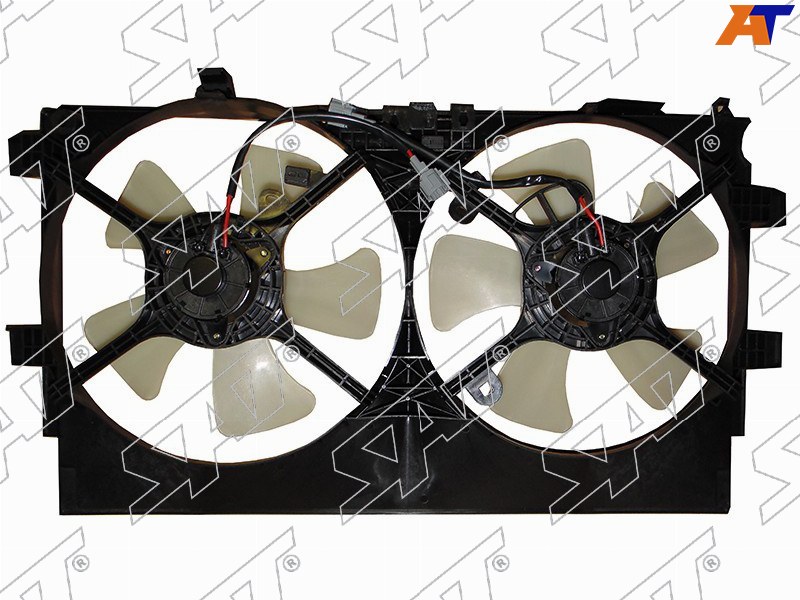 Диффузор радиатора Mitsubishi ASX 10-  / Lancer 07-17
