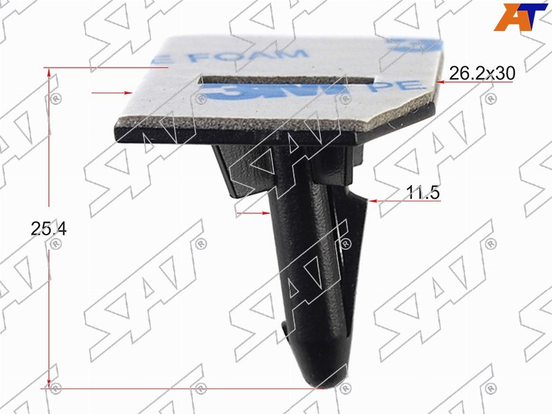 Клипса крепления стекла TOYOTA /LEXUS (Продажа по 10шт)