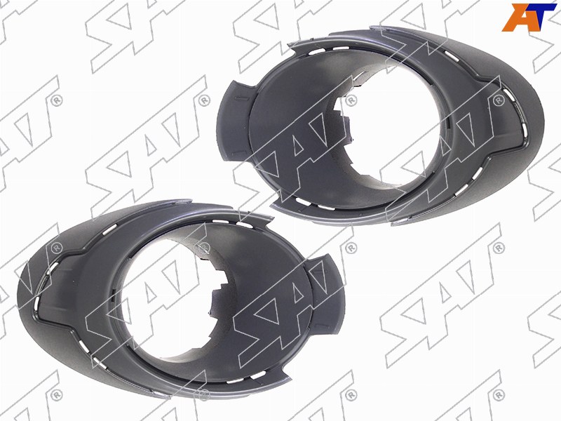 Оправа ПТФ Citroen Berlingo 08-16  / Peugeot Partner 12-15 (Комплект)