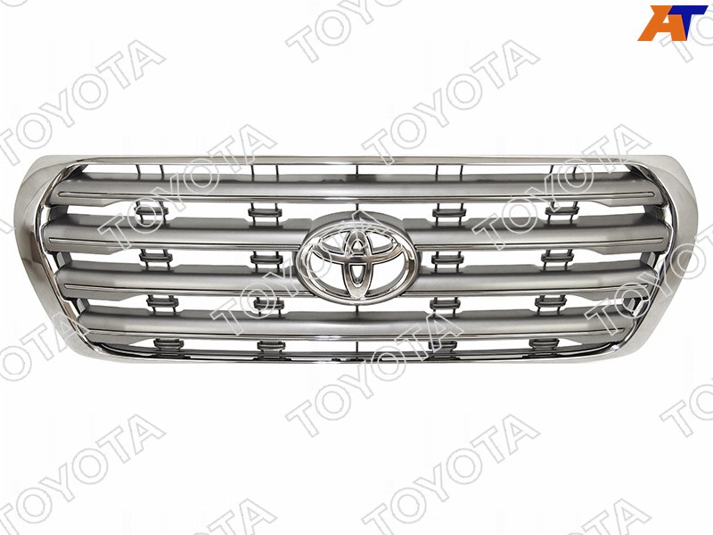 Решетка радиатора Toyota Land Cruiser (J200) 07-12 (Спереди)