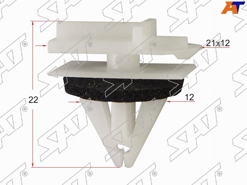 Клипса молдинга GM /DAEWOO (Продажа по 10шт)