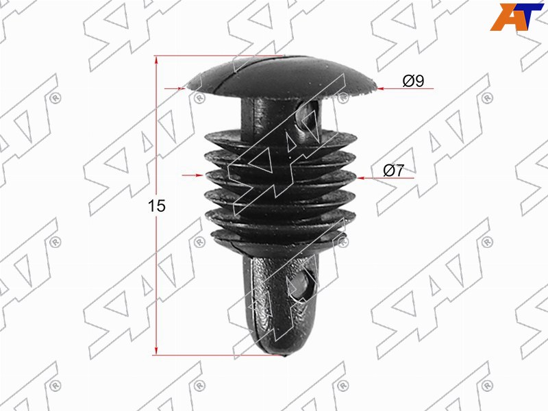 Клипса молдинга GM (Продажа по 10шт)