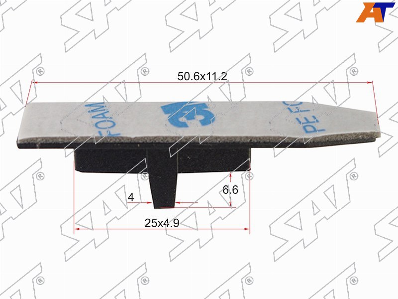 Клипса крепления стекла TOYOTA /LEXUS (Продажа по 10шт)