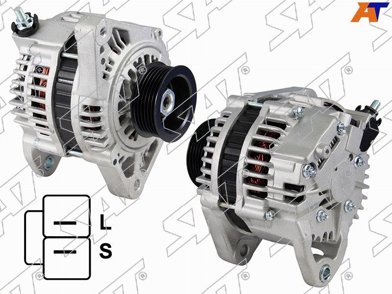 Генератор Nissan Almera 98-00  / Primera 95-02 (SR20DE 12V 90A)