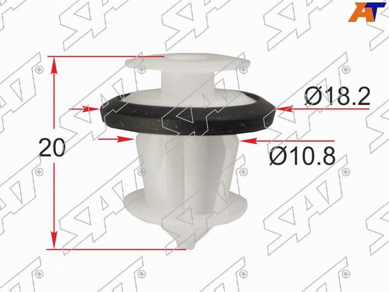 Клипса крепежная TOYOTA /LEXUS (Продажа по 10шт)