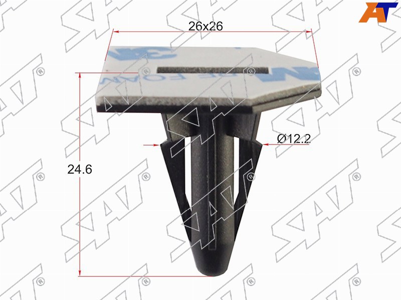 Клипса крепления стекла TOYOTA /LEXUS (Продажа по 10шт)