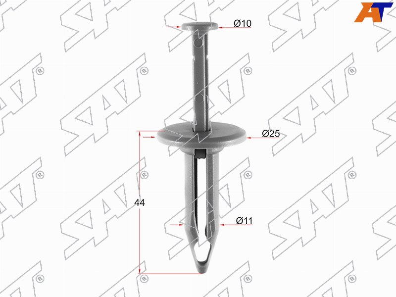 Клипса крепежная GM (Продажа по 10шт)
