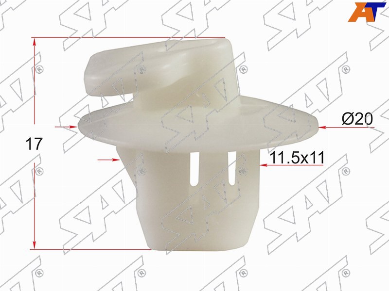 Клипса крепления заднего фонаря TOYOTA /LEXUS (1 шт.)