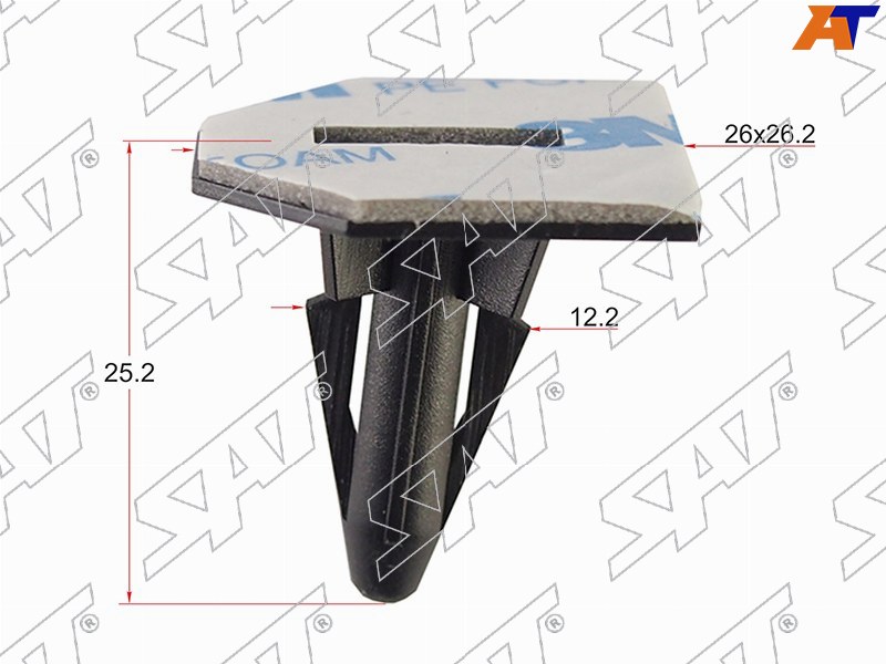 Клипса крепления стекла TOYOTA /LEXUS (Продажа по 10шт)