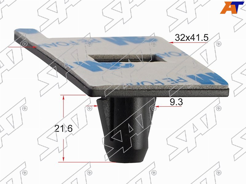 Клипса крепления стекла TOYOTA /LEXUS (Продажа по 10шт)