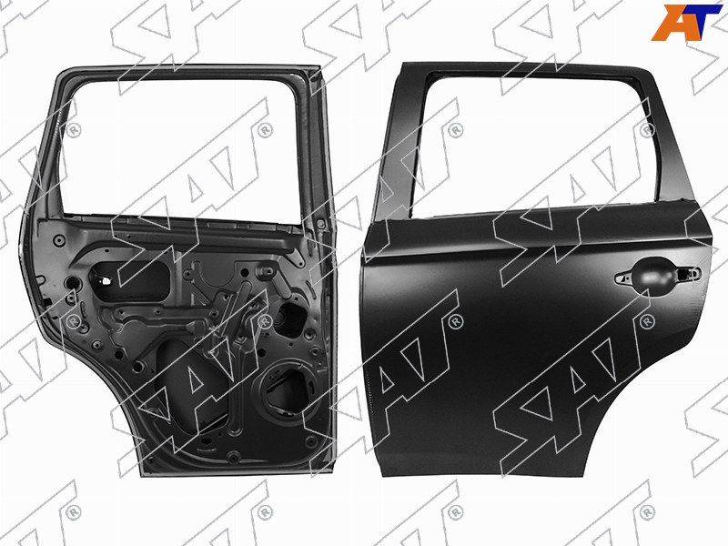 Дверь задняя Mitsubishi Outlander 12-15 (Слева)