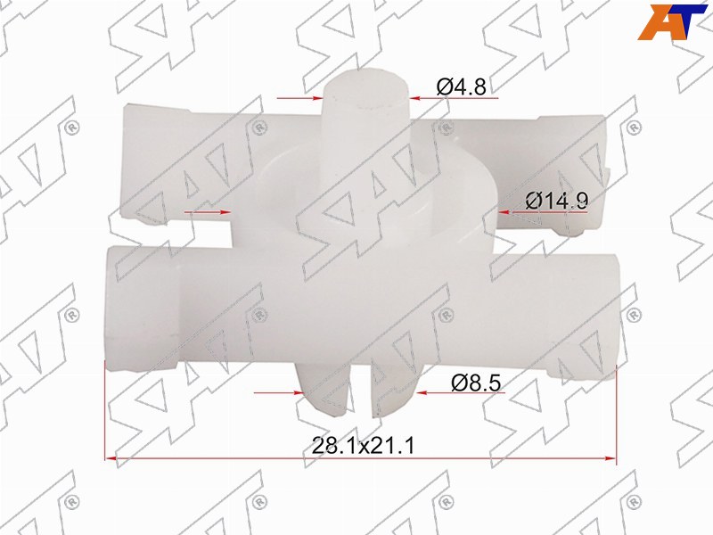 Клипса молдинга BMW (Продажа по 10шт)