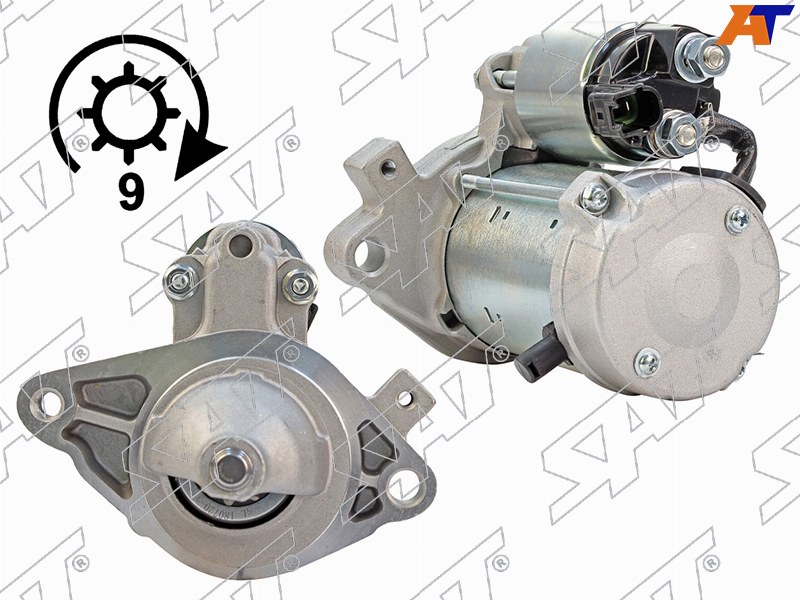 Стартер Toyota Vitz 05-10 / Belta 05-12 (1 kW / Z=9)
