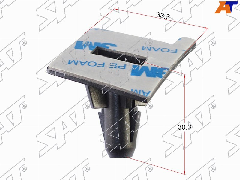 Клипса крепления стекла TOYOTA /LEXUS (Продажа по 10шт)