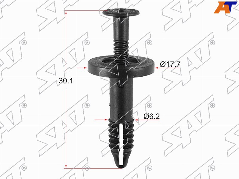 Клипса FORD (Продажа по 10шт)