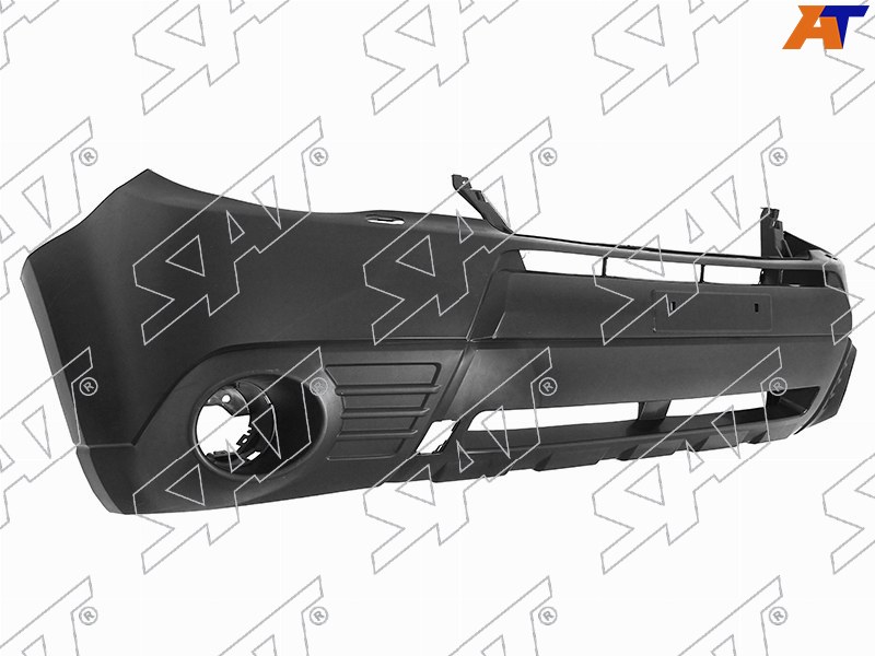 Бампер передний Subaru Forester 07-13 (Под омыватели фар / Под ПТФ)