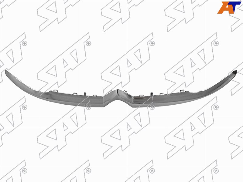 Молдинг бампера Citroen Berlingo 08-16 (Спереди / Снизу)