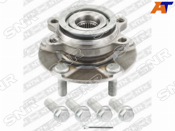 Ступичный узел Nissan Qashqai 06-10 / X-Trail 07-11 (ABS / Справа=Слева / Спереди)