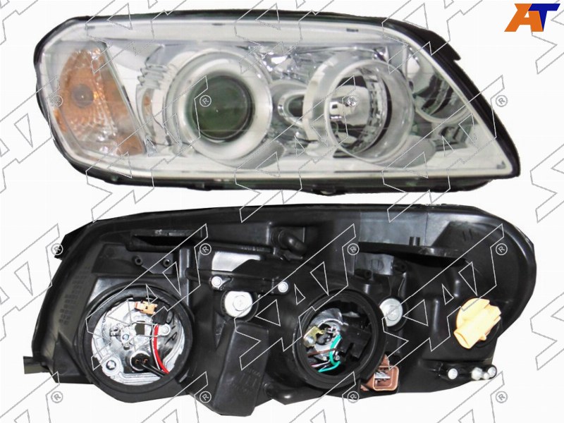 Фара Chevrolet Captiva 06-11  / Daewoo Winstorm 06-10 (Справа / Галоген / Ручная регулировка)