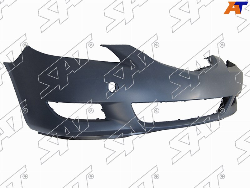 Бампер передний Mazda 3 03-06 / Axela 03-06 (С отверстием под крюк / 4D SED)