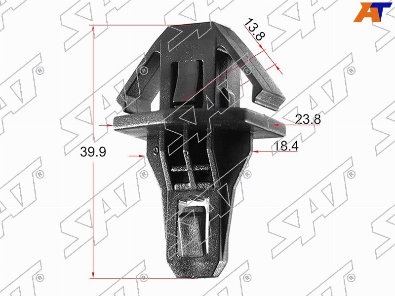 Клипса (молдинга кузова HONDA (Продажа по 10шт))