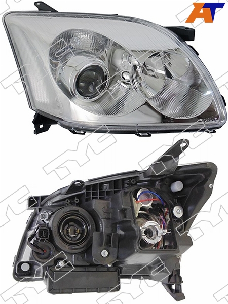 Фара Toyota Avensis (T250) 03-06 (Справа / Галоген / под электрокорректор)