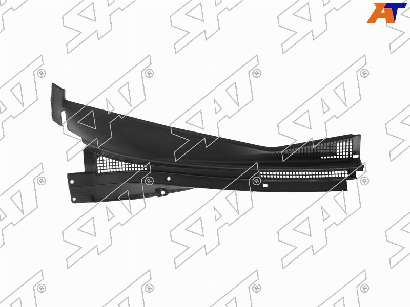 Решетка стеклоочистителя (жабо) Mitsubishi Lancer 02-10 (Справа / LHD)