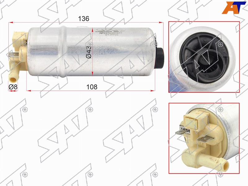 Топливный насос BMW 5-Series 95-04
