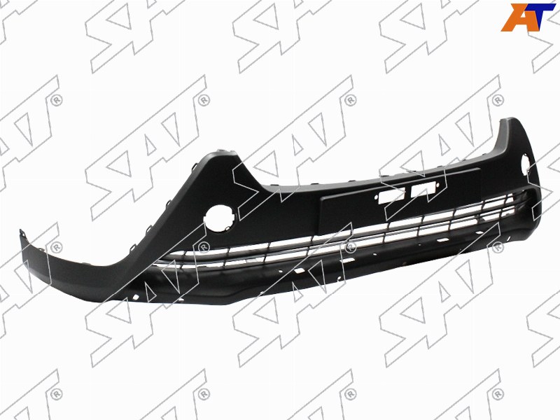 Бампер передний Toyota RAV4 (XA40) 12-15 (Нижняя часть / Под ПТФ / Комплектация под накладку)