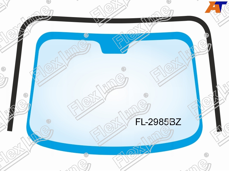 Молдинг лобового стекла (П-образный) Subaru Forester 07-13