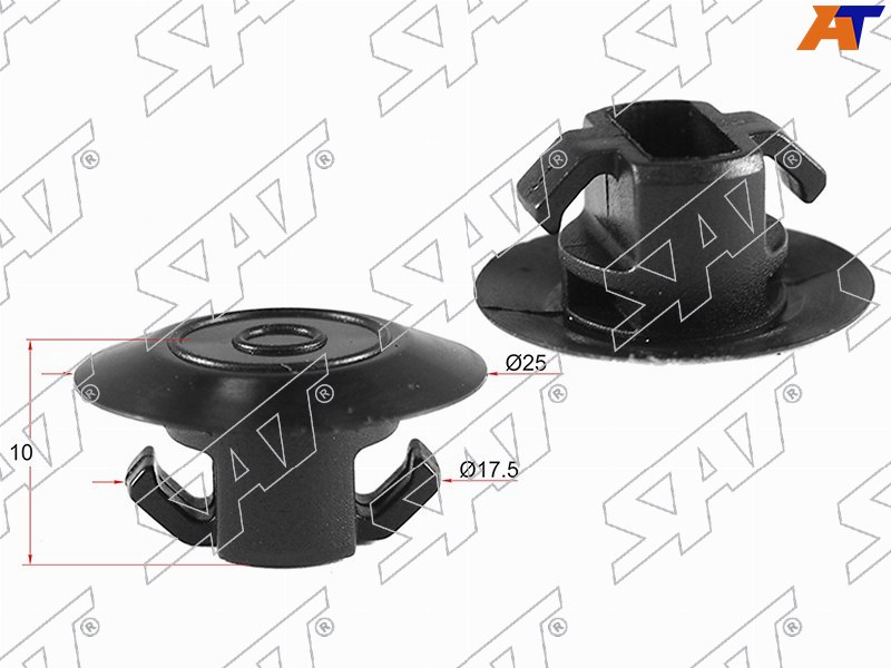 Клипса защиты бампера TOYOTA /LEXUS (Продажа по 10шт)