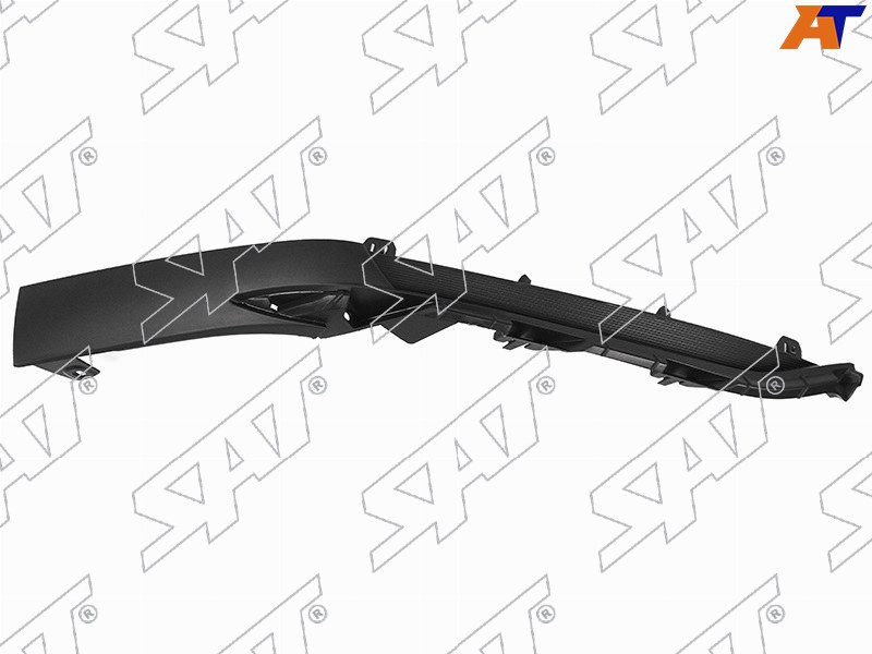 Накладка бампера Lexus RX 19-22 (Спереди / Справа / Снизу)